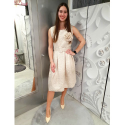 DÍVA bézs ruha ÚJ TAVASZI KOLLEKCIÓ
