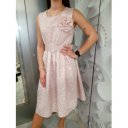 DÍVA púder rózsaszín ruha