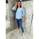 MILLIE BOW világoskék felső