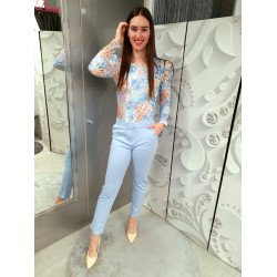 LILITH BLUE nadrág ÚJ TAVASZI KOLLEKCIÓ