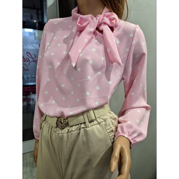 ZOÉ pöttyös felső