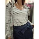 HANNA pöttyös felső