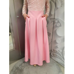 PAMELA rózsaszín maxi alj