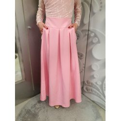 PAMELA rózsaszín maxi alj
