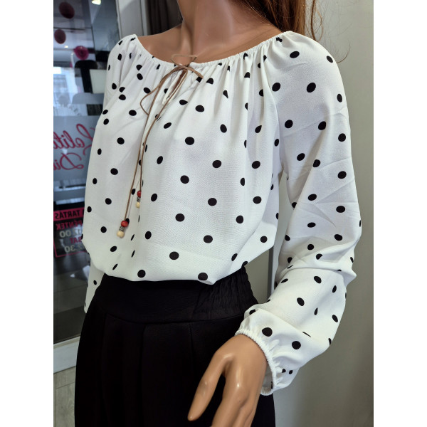 VALERIA pöttyös felső