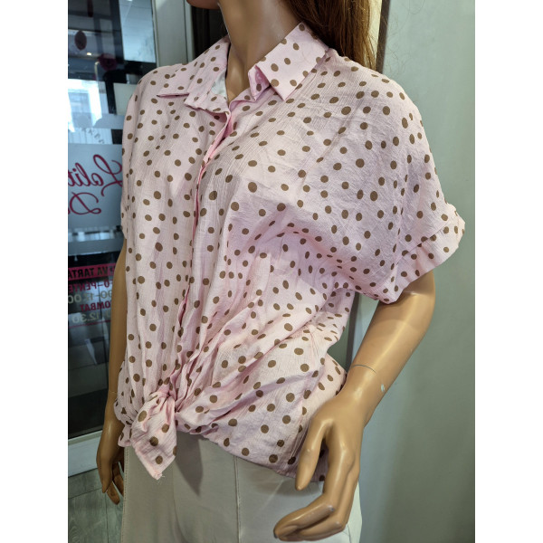 JANKA pöttyös blúz