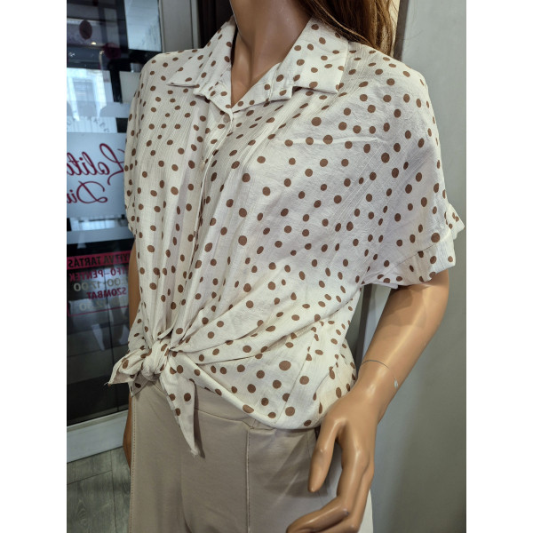 JANKA pöttyös blúz
