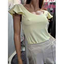 TIANA vanília sárga felső