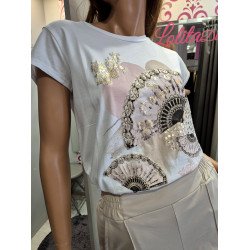 BELLE elöl mintás póló ÚJ TAVASZI KOLLEKCIÓ