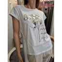 BELLE elöl mintás póló