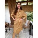 ADRIENNE karamell ruha