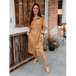 ADRIENNE karamell ruha