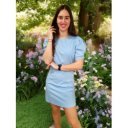 FANNI CHIC világoskék ruha