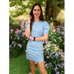 FANNI CHIC világoskék ruha