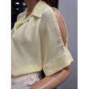 NOELLA vanília sárga blúz