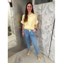 NOELLA vanília sárga blúz