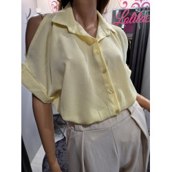 NOELLA vanília sárga blúz