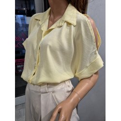 NOELLA vanília sárga blúz ÚJ TAVASZI KOLLEKCIÓ