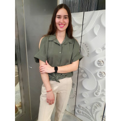 NOELLA khaki blúz