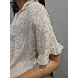 HANGA bézs blúz ÚJ TAVASZI KOLLEKCIÓ