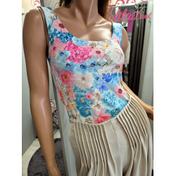 SILK virágmintás trikó ÚJ TAVASZI KOLLEKCIÓ