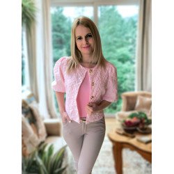 SERENIA rózsaszín kabátka ÚJ TAVASZI KOLLEKCIÓ