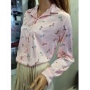 MORIS tacsis szatén ing