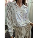 MORIS tacsis szatén ing