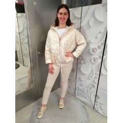 AMORA bézs kabát AKCIÓS KOLLEKCIÓ