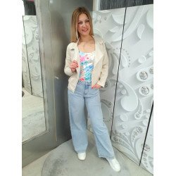 LIANA BEIGE kis kabát ÚJ TAVASZI KOLLEKCIÓ