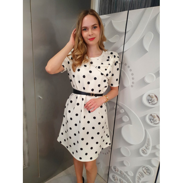 NATALIA pöttyös ruha