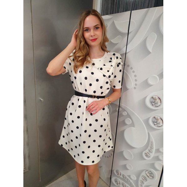 NATALIA pöttyös ruha