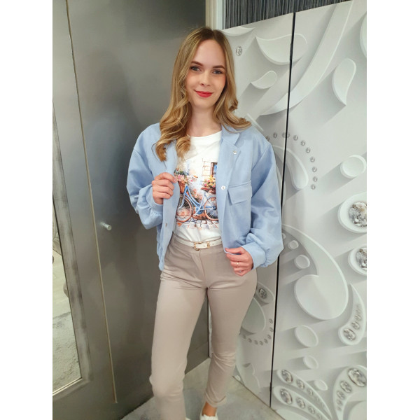 JASMINE kék kabátka