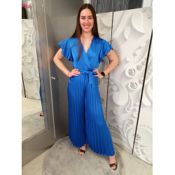 SERENA SATIN királykék overál ÚJ TAVASZI KOLLEKCIÓ