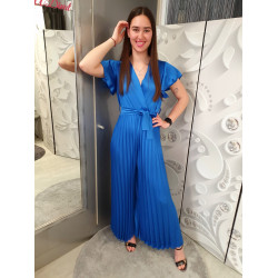 SERENA SATIN királykék overál