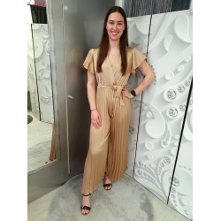 SERENA SATIN gold overál