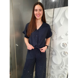 SUZY sötétkék overál