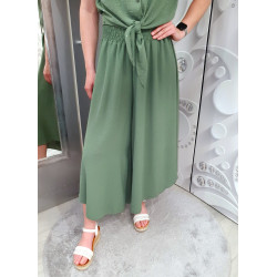 LOOSE COMFORT khaki nadrág