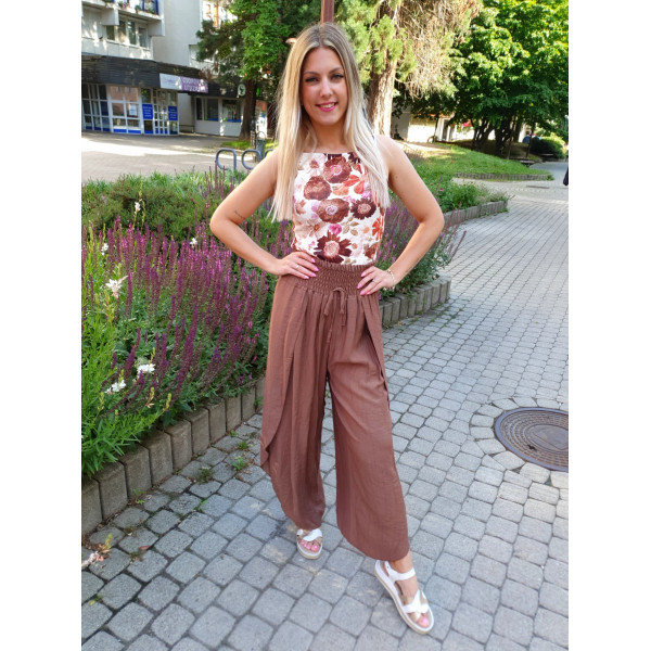 ZYRA barna nadrág