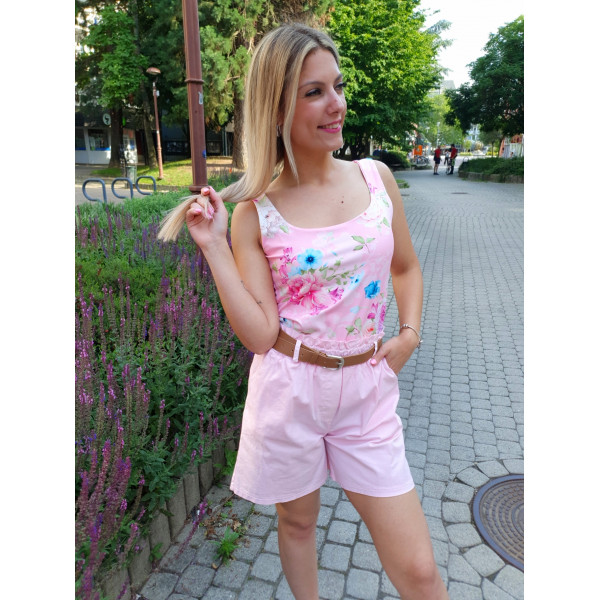 BLOOM rózsaszín trikó