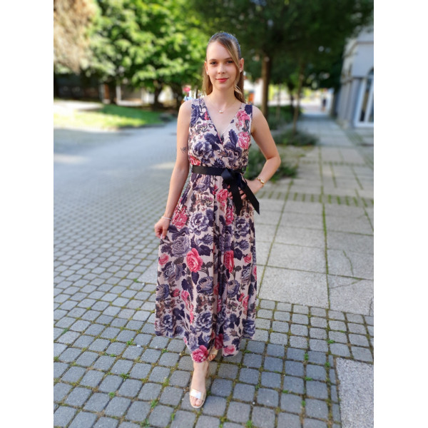 ALINA virágmintás ruha