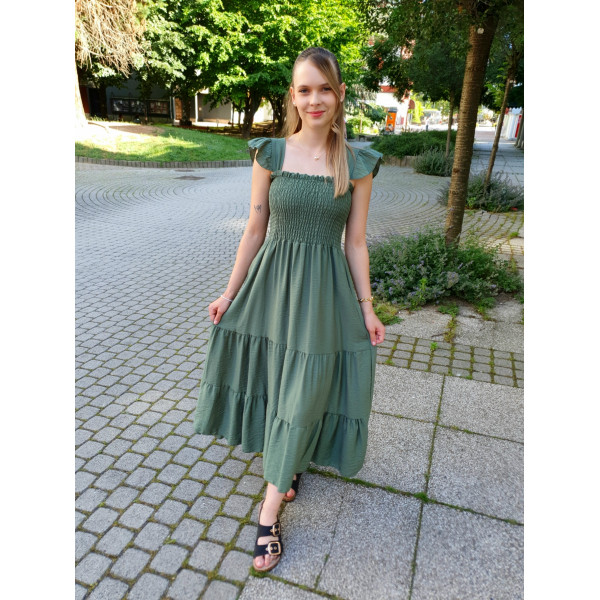 EVELINE zöld ruha