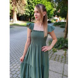 EVELINE zöld ruha ÚJ KOLLEKCIÓ