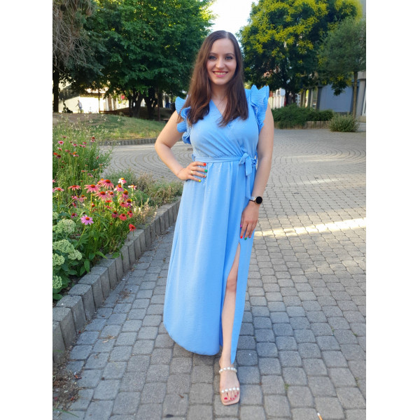 ESTELLE GLOW világoskék ruha