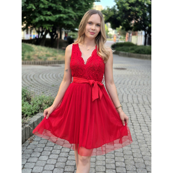 ELYSIA piros alkalmi ruha