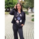 MIANA fekete blézer