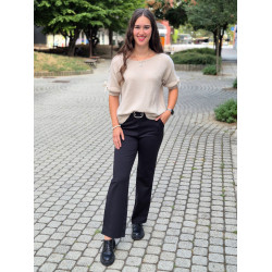 SELENA bézs kötött felső