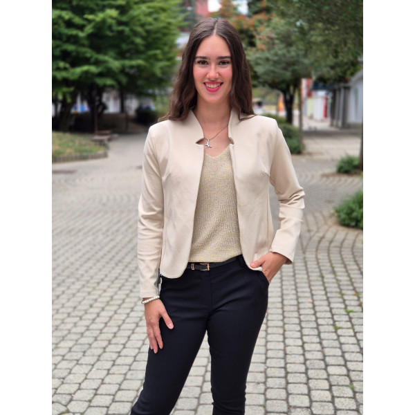 MIANA bézs blézer