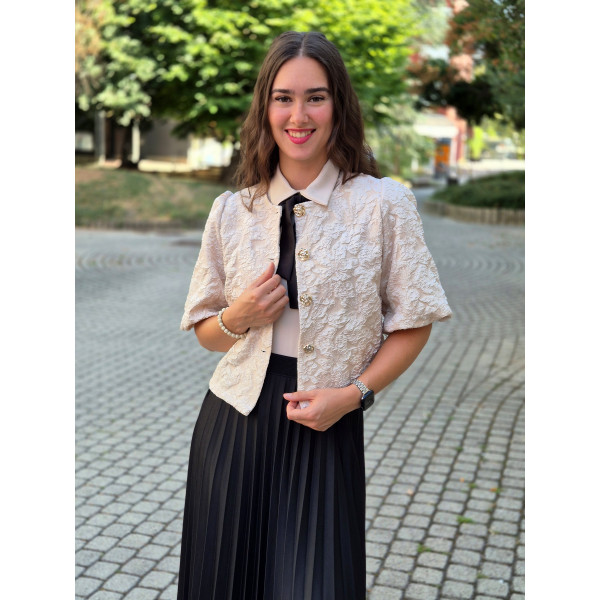 EMÍLIA bézs kabátka