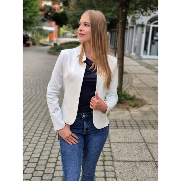 MIANA fehér blézer
